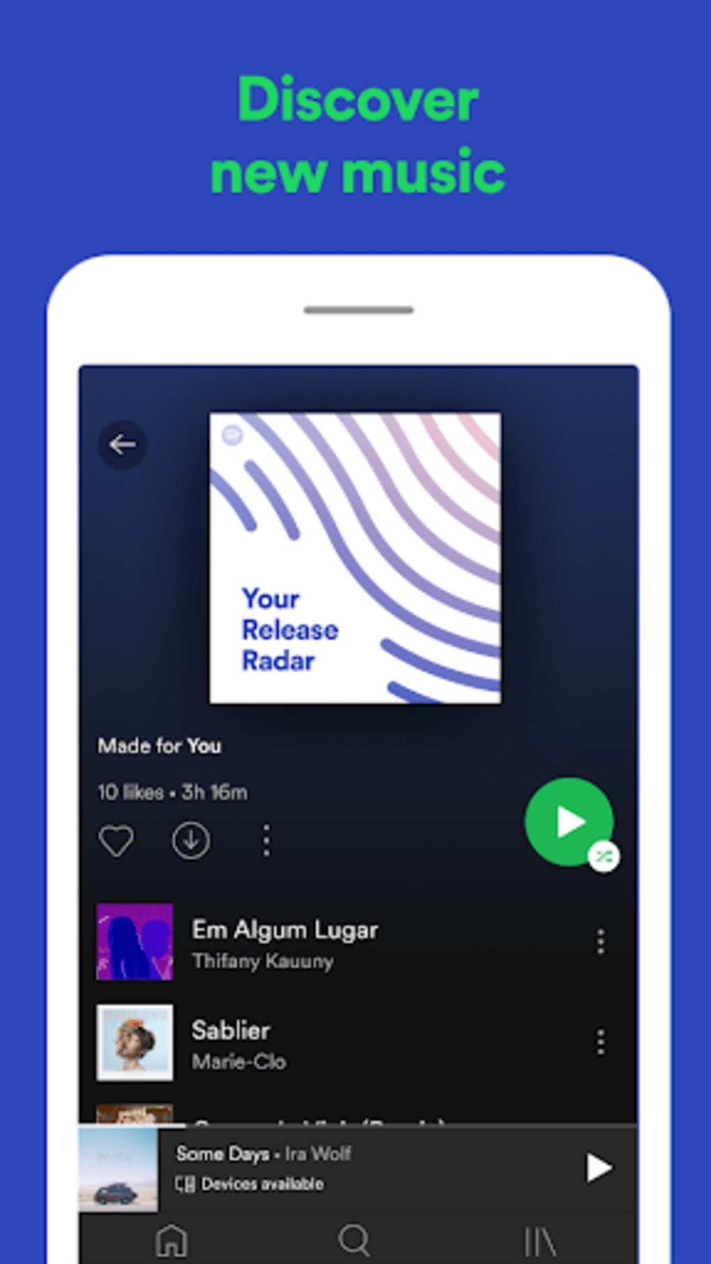 Spotify app download song